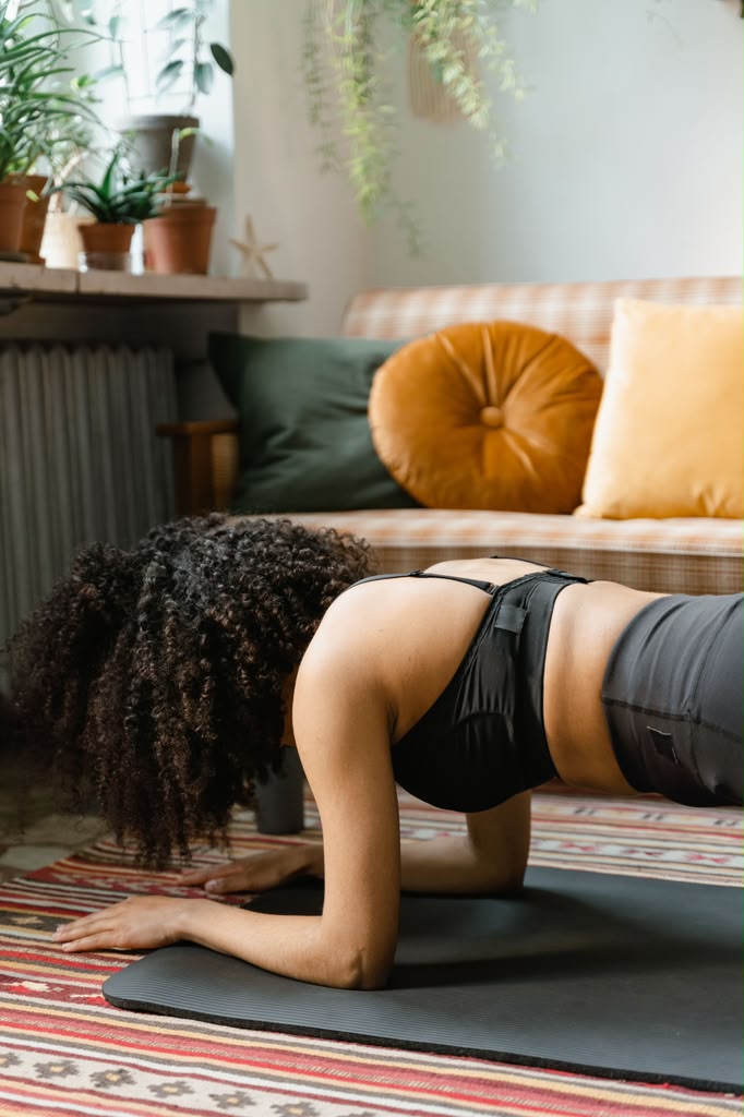 Prancha, treino de core